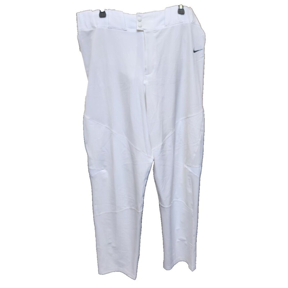 NIKE BSBL White Baseball Pants Plus Size 2X